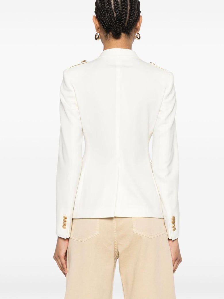 wool double-breasted jacket by Selfnex