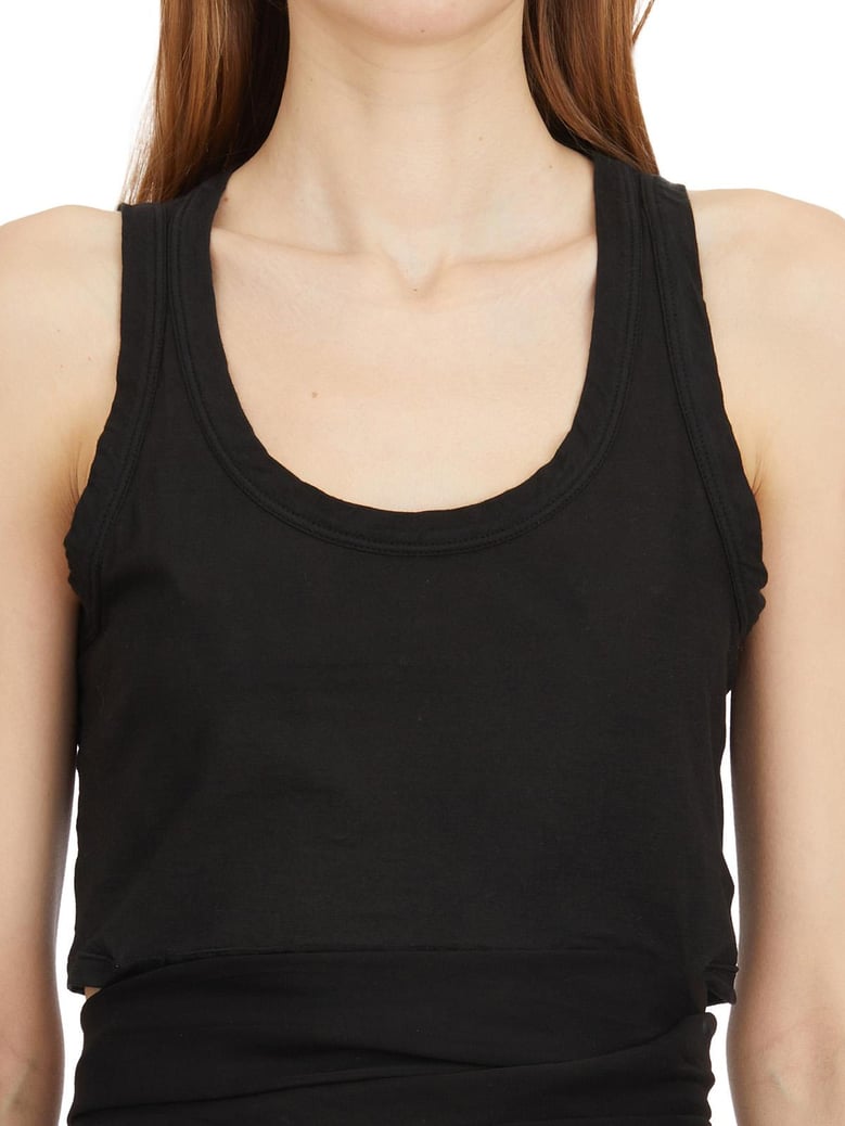 cotton and silk tank top by Selfnex