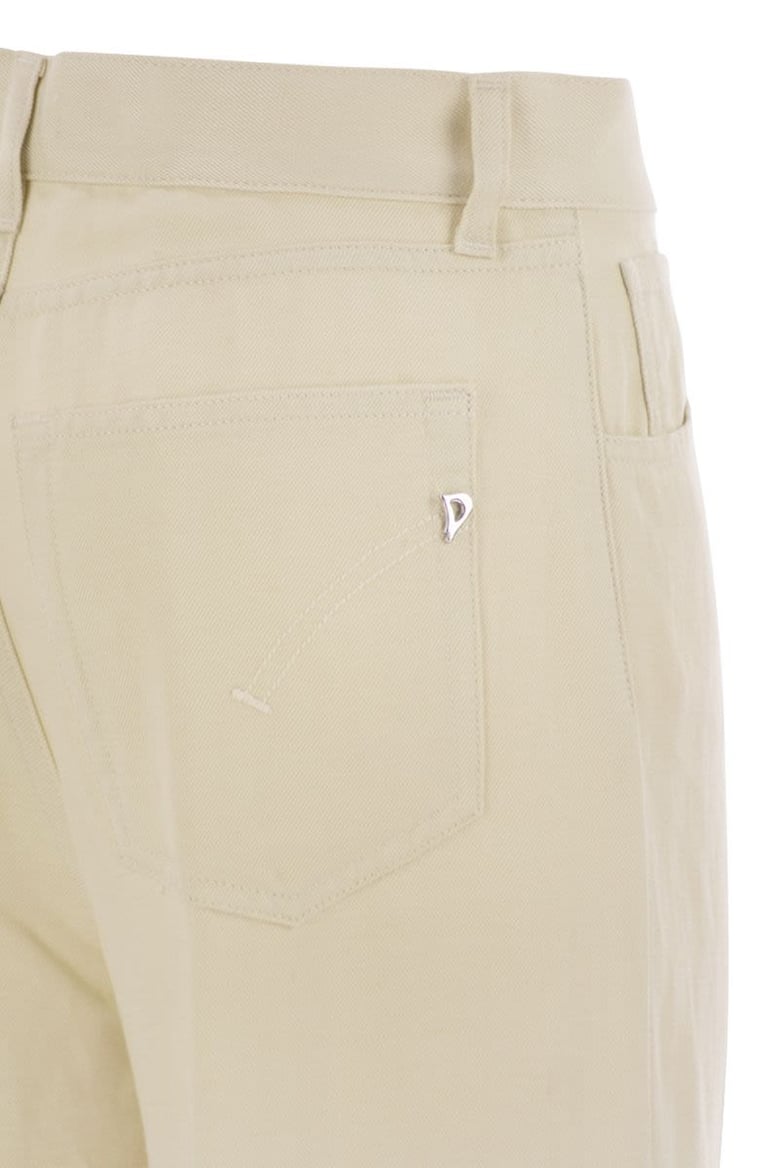 amber - five-pocket wide-leg trousers by Selfnex