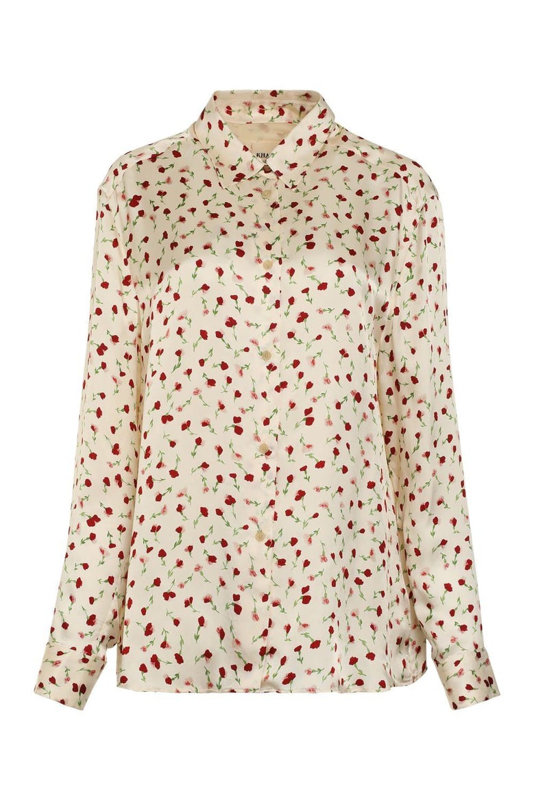 argo printed silk shirt by Selfnex