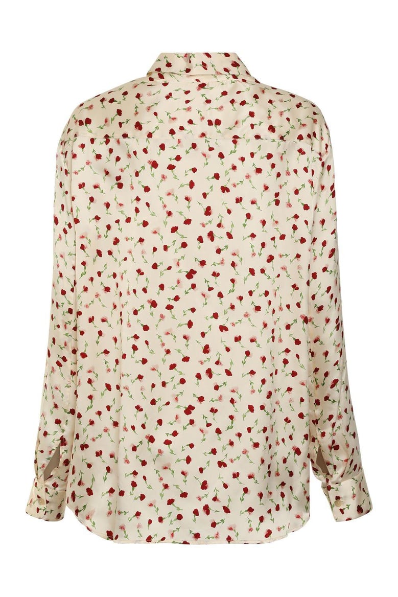 argo printed silk shirt by Selfnex