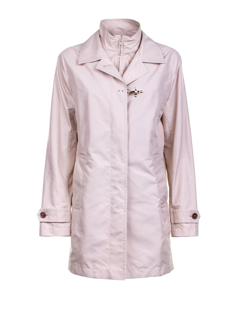 trench in technical poplin with water-repellent treatment by Selfnex