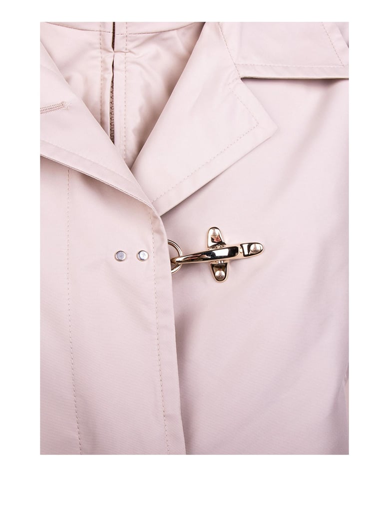 trench in technical poplin with water-repellent treatment by Selfnex