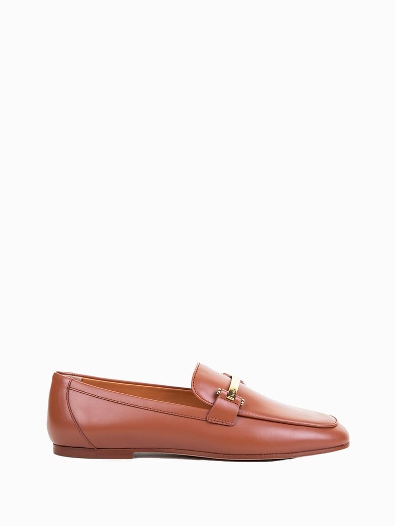 moccasin in calfskin with leather sole by Selfnex
