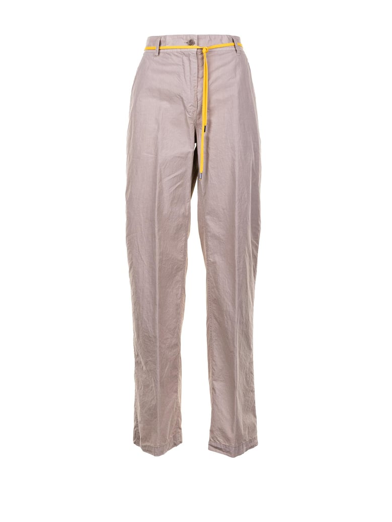 sand trousers with drawstring by Selfnex