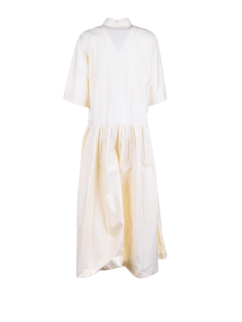 long shirt dress vanilla by Selfnex