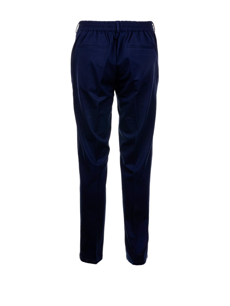 navy blue trousers by Selfnex