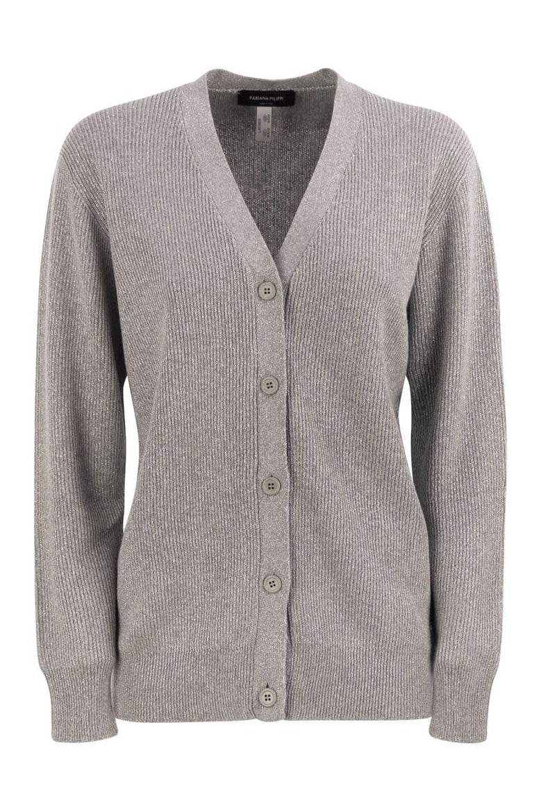 english ribbed cardigan by Selfnex