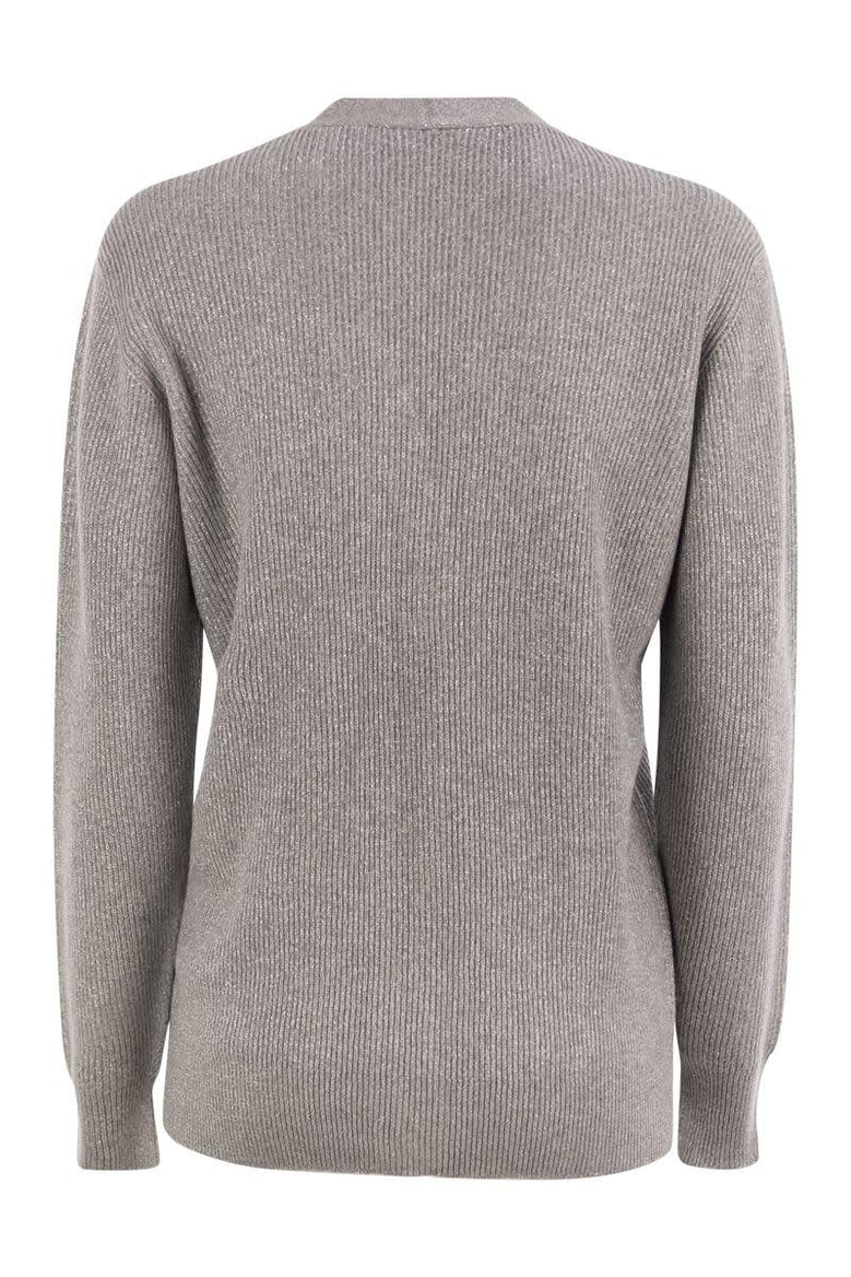 english ribbed cardigan by Selfnex