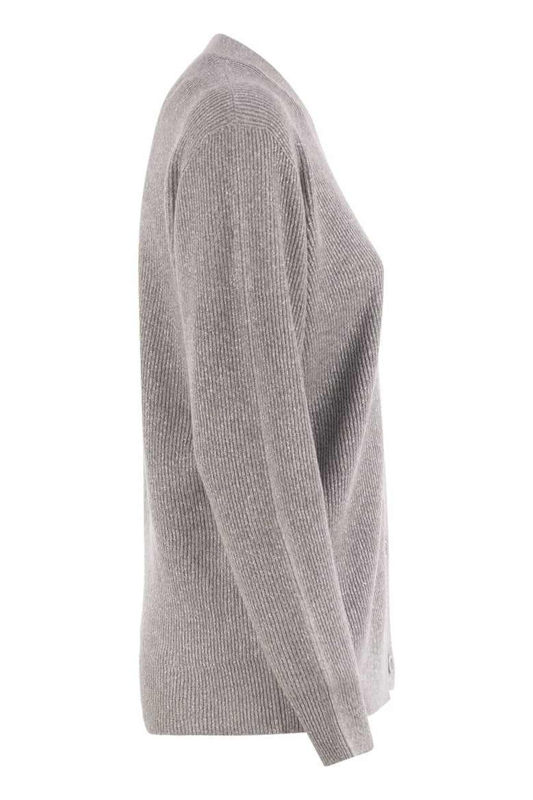 english ribbed cardigan by Selfnex