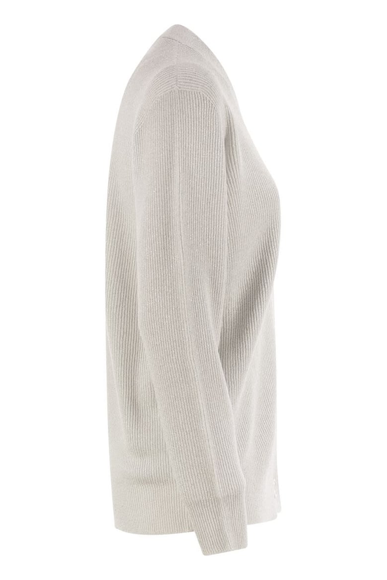 english ribbed cardigan by Selfnex