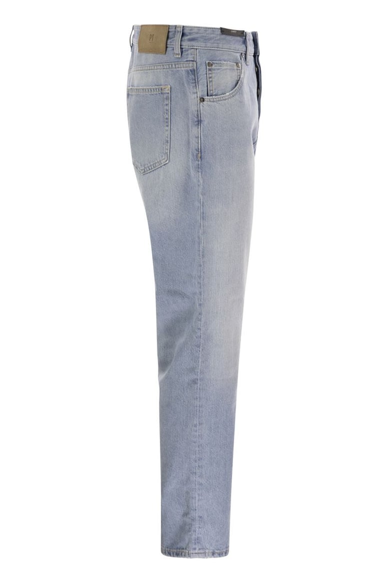 rebel- straight-leg jeans by Selfnex
