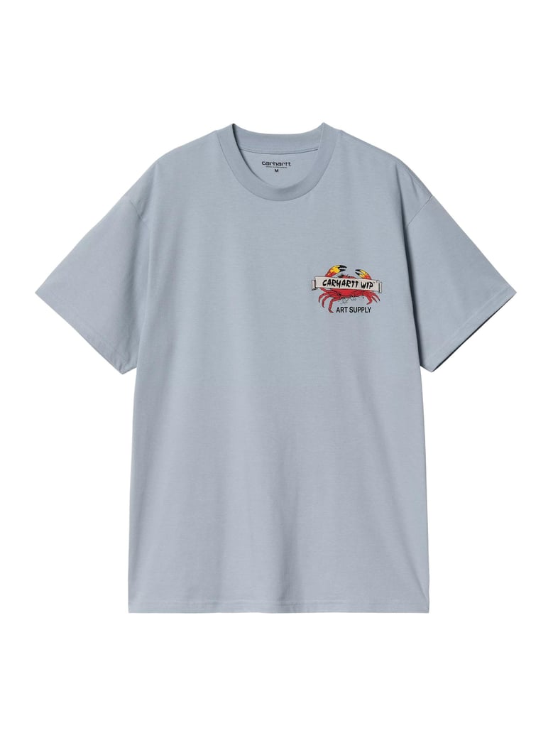 ss crab paint t-shirt by Selfnex