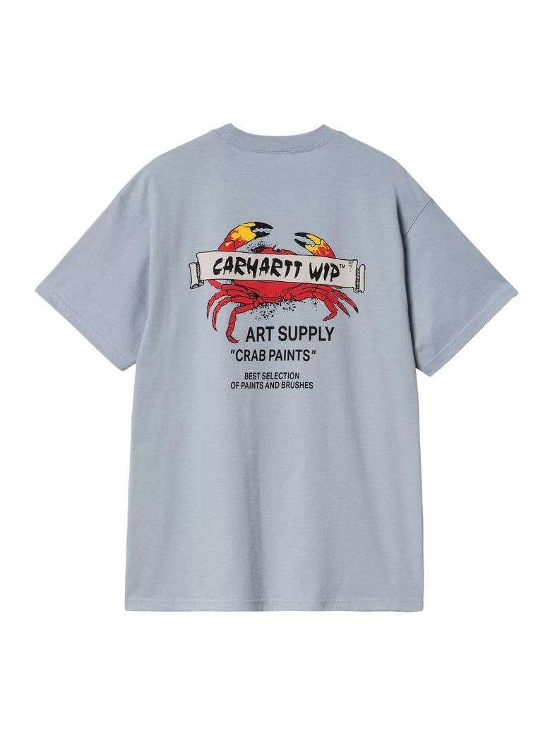 ss crab paint t-shirt by Selfnex
