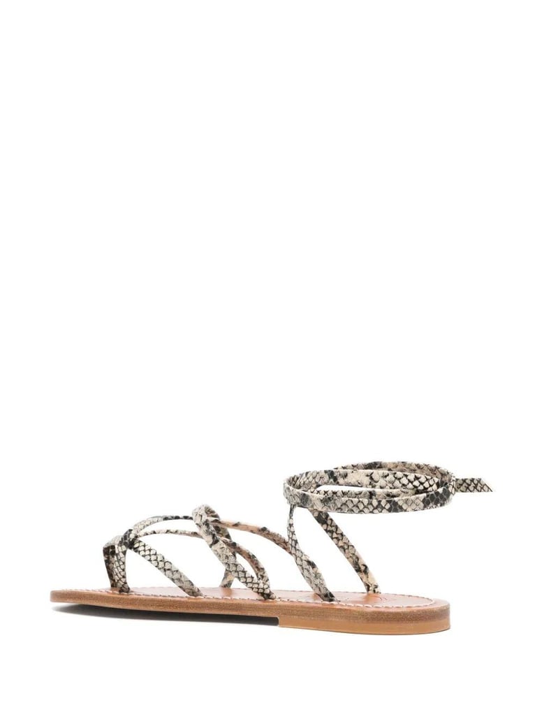python effect gaia sandals by Selfnex