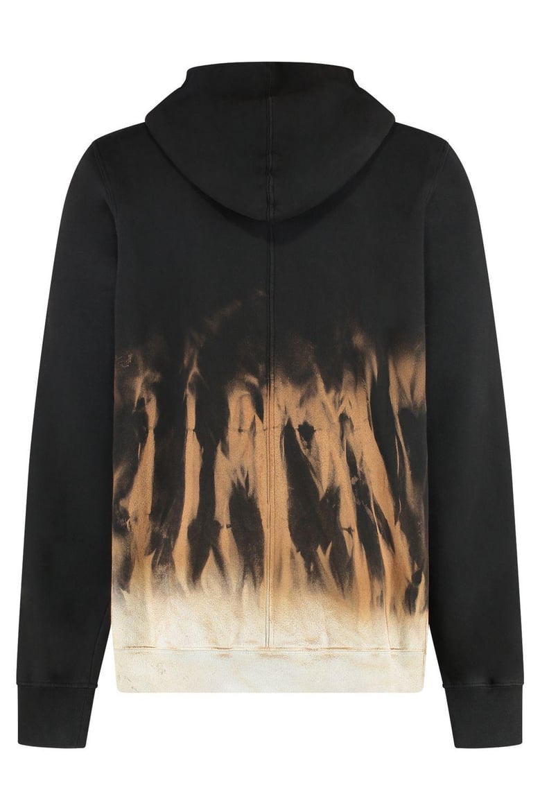 cotton full-zip sweatshirt by Selfnex