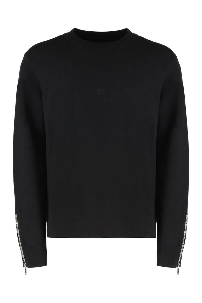 crew-neck wool sweater by Selfnex