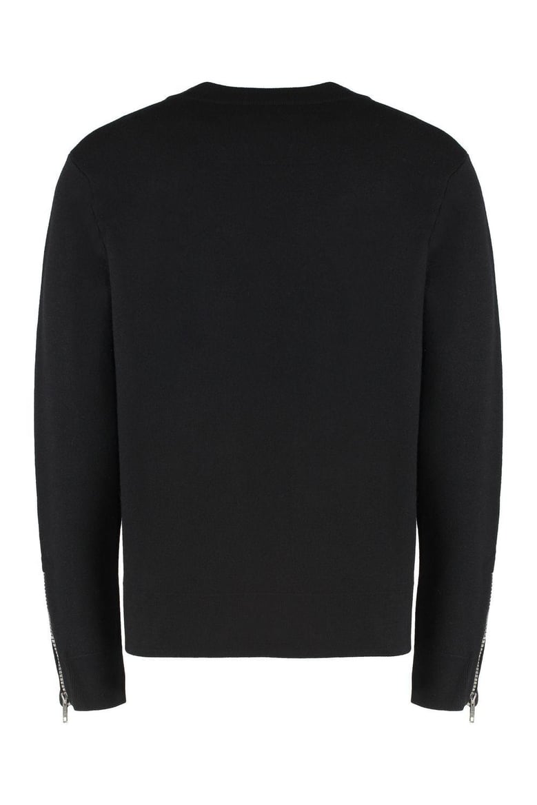 crew-neck wool sweater by Selfnex
