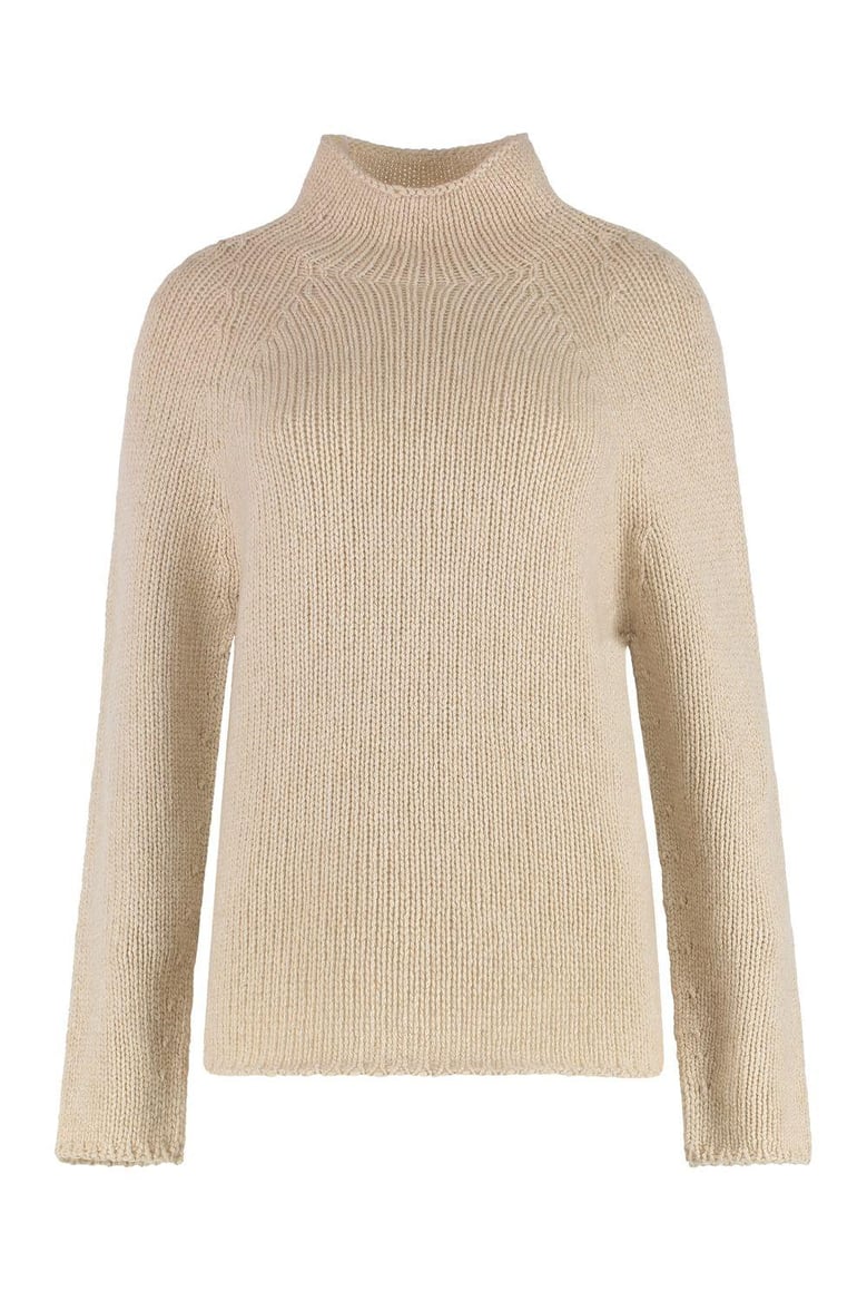 the (knit) - cashmere turtleneck sweater by Selfnex