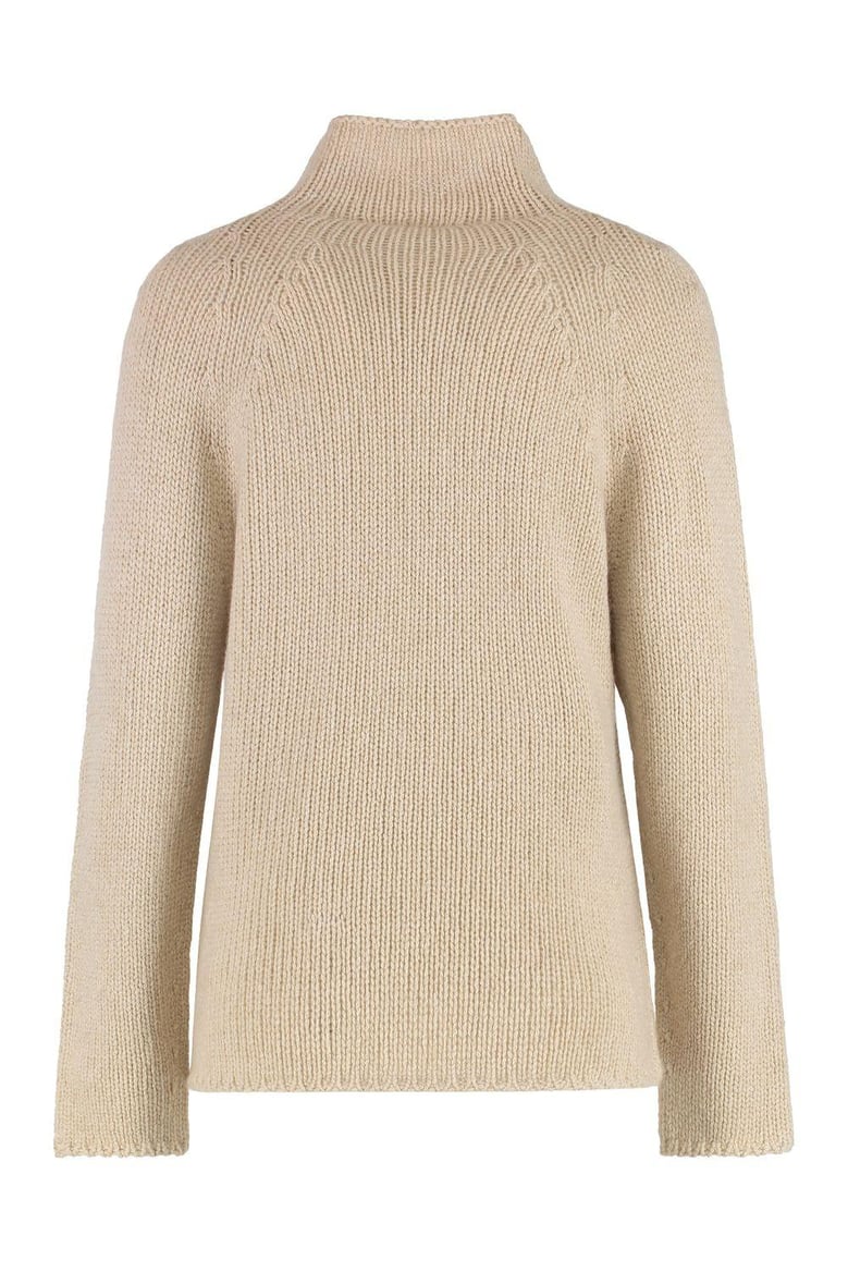 the (knit) - cashmere turtleneck sweater by Selfnex