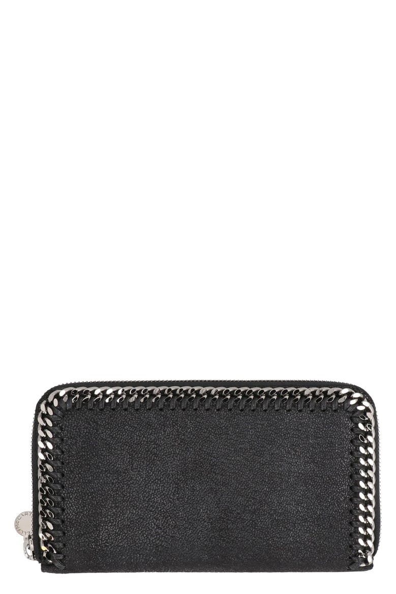 black shaggy deer falabella wallet by Selfnex