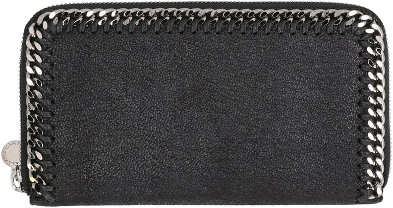 black shaggy deer falabella wallet by Selfnex