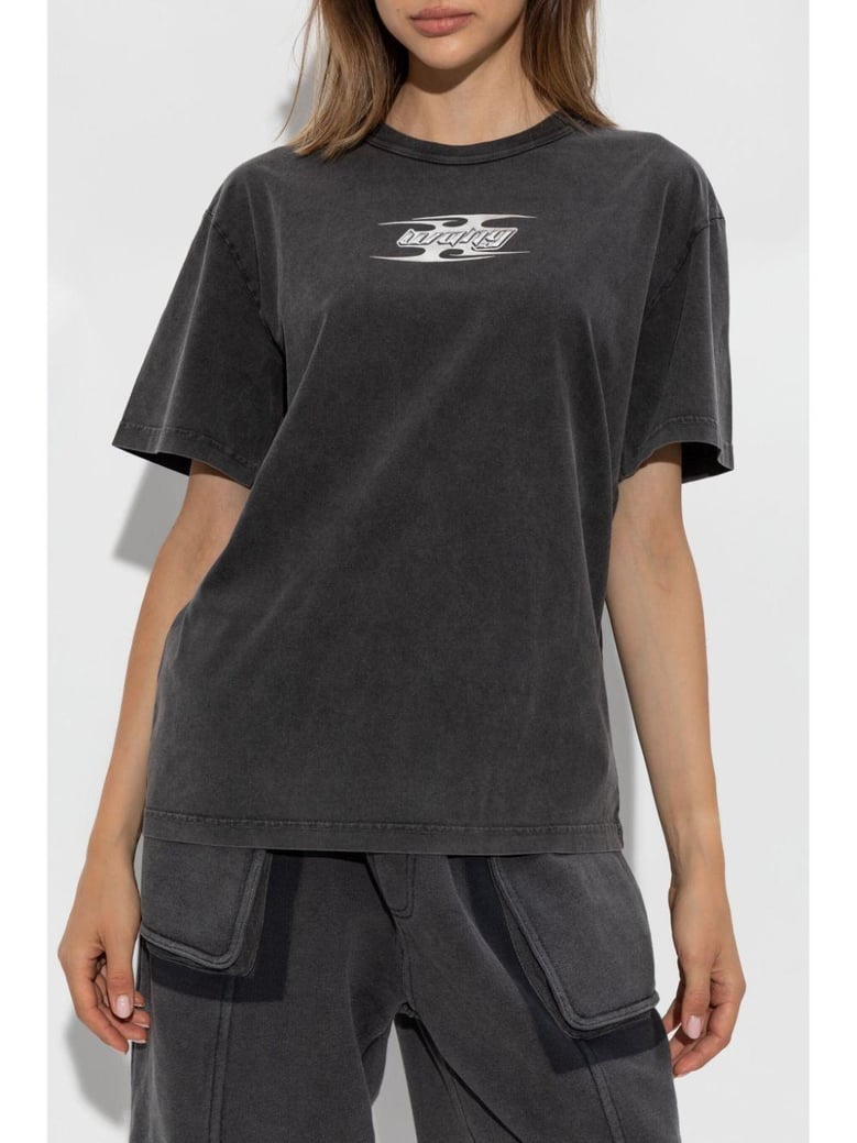 dark grey cotton t-shirt by Selfnex