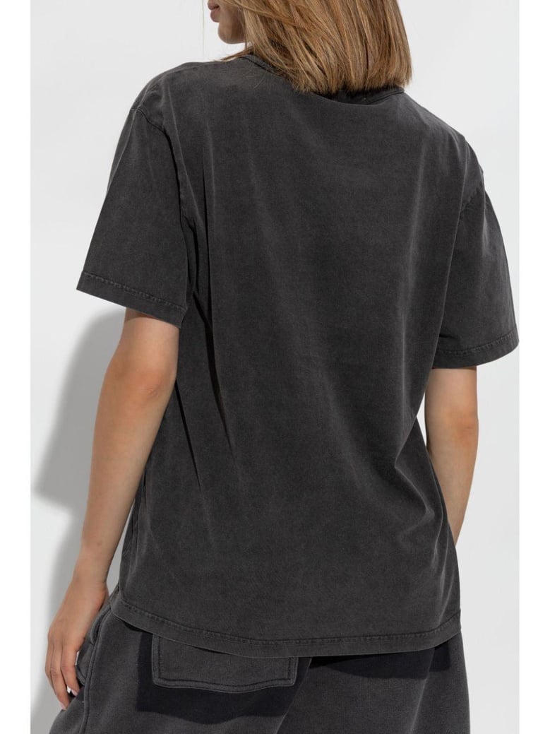 dark grey cotton t-shirt by Selfnex