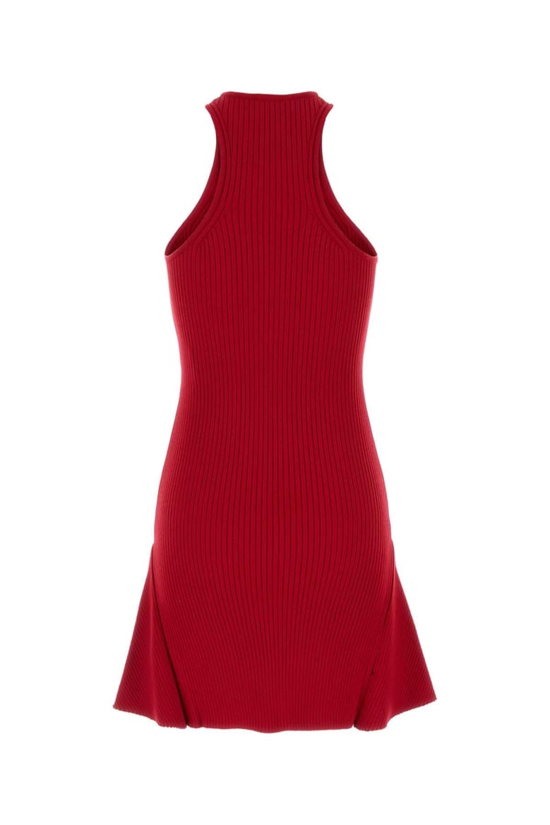 red viscose blend dress by Selfnex