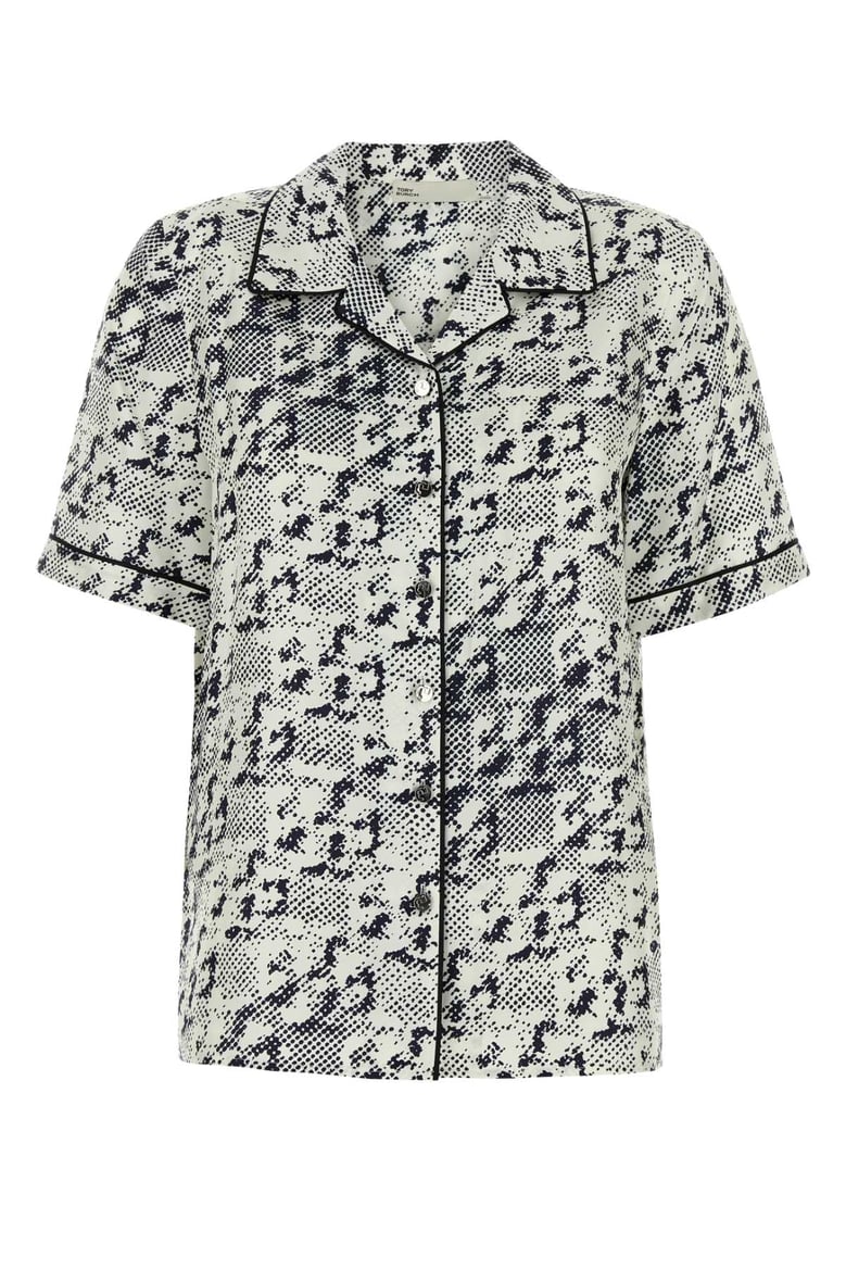 printed silk shirt by Selfnex