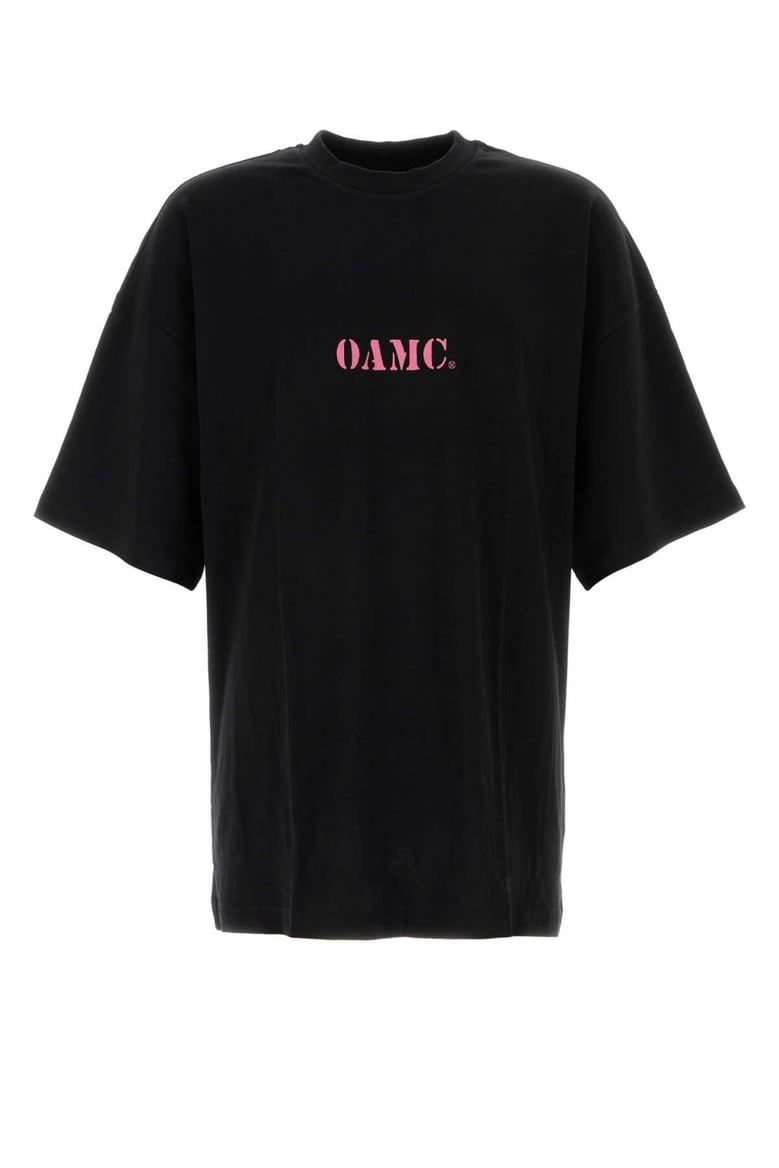 black cotton t-shirt by Selfnex