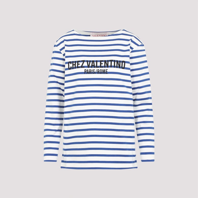 embroidered cotton t-shirt by Selfnex
