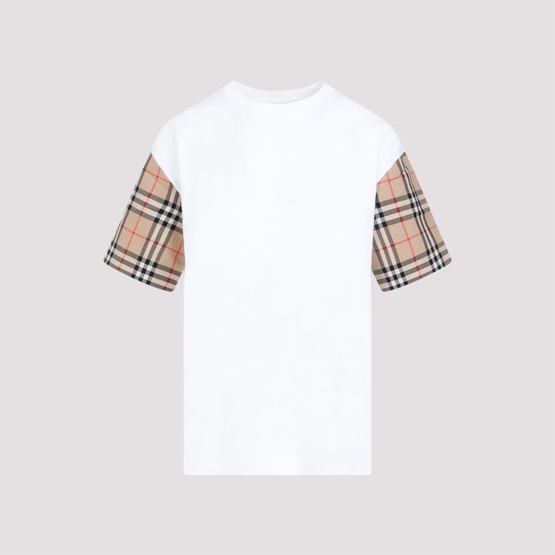 white cotton t-shirt by Selfnex