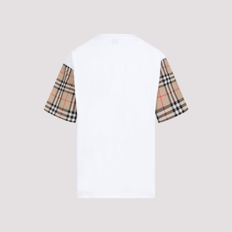 white cotton t-shirt by Selfnex