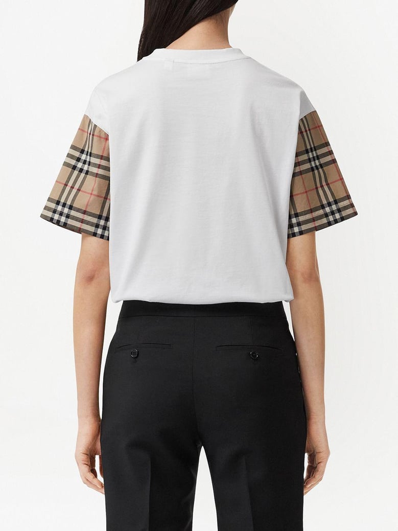 white cotton t-shirt by Selfnex