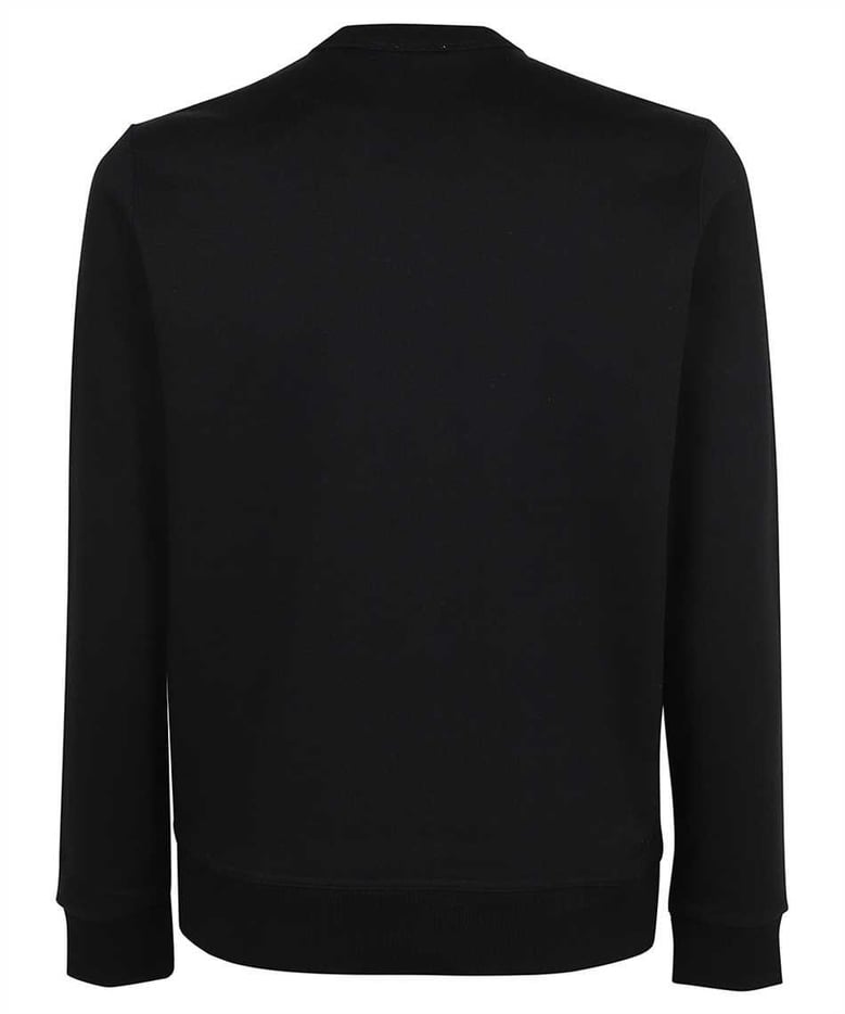 black cotton sweatshirt by Selfnex
