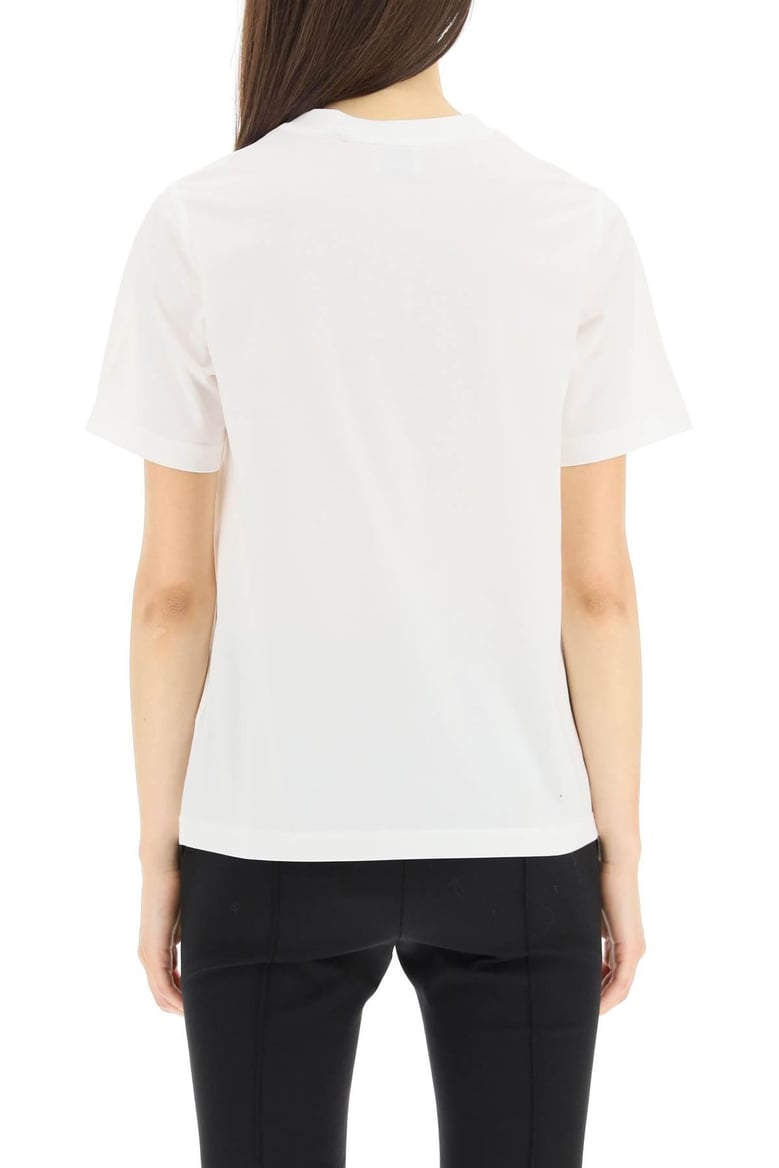 white cotton t-shirt by Selfnex