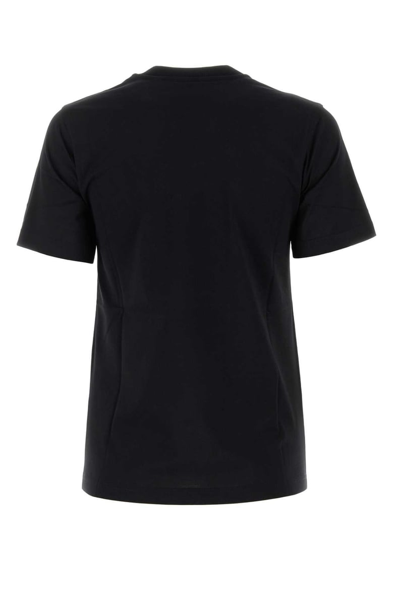 black cotton t-shirt by Selfnex