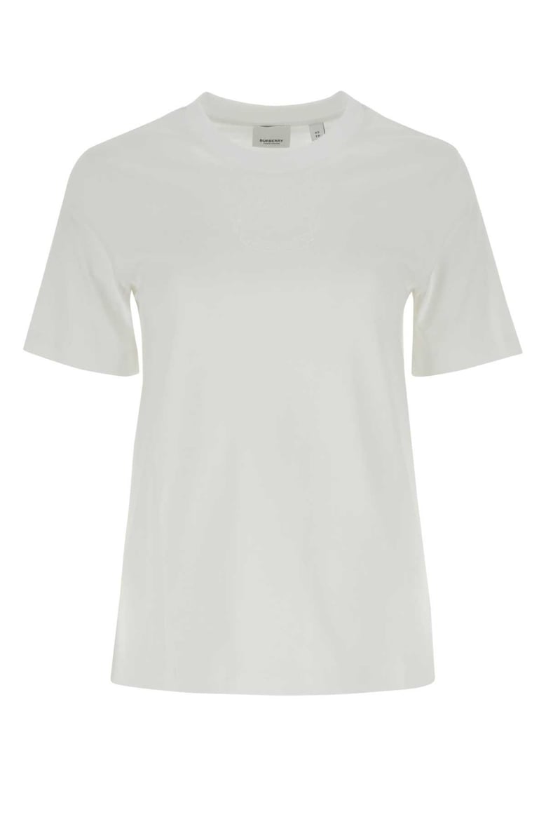 white cotton t-shirt by Selfnex
