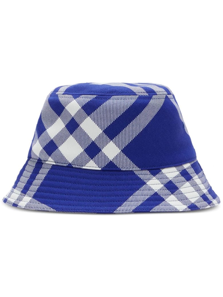 embroidered polyester blend bucket hat by Selfnex