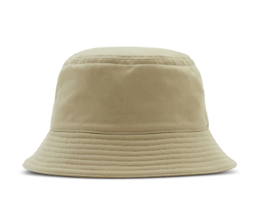 khaki cotton bucket hat by Selfnex