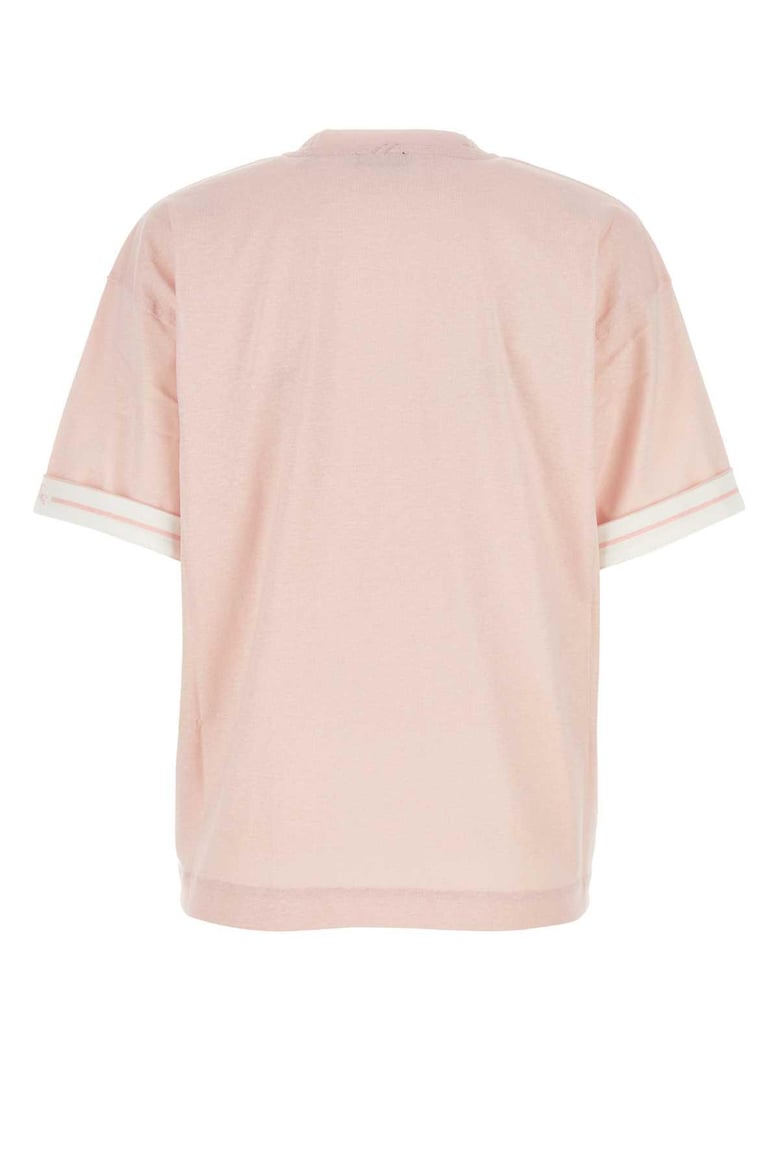 pink cotton oversize t-shirt by Selfnex