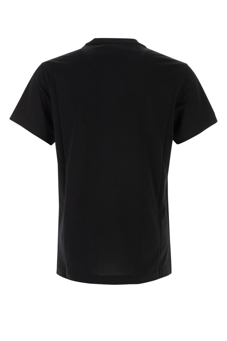 black cotton t-shirt by Selfnex