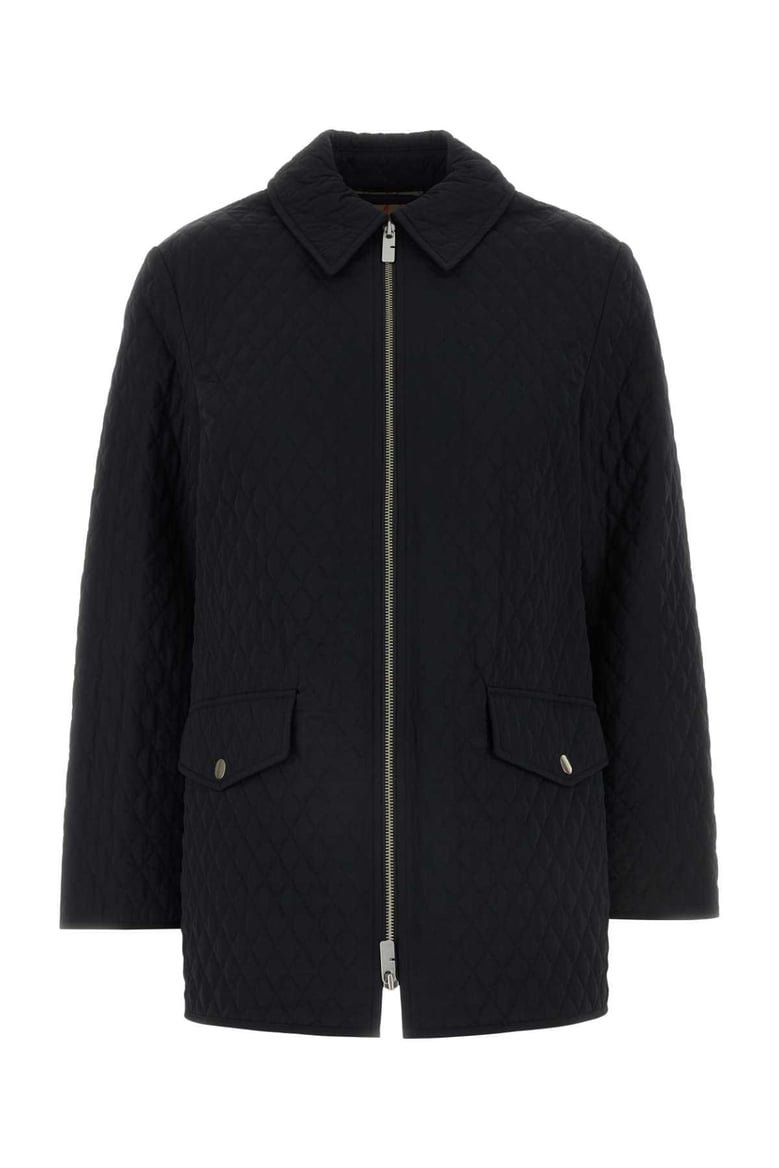 black nylon jacket by Selfnex