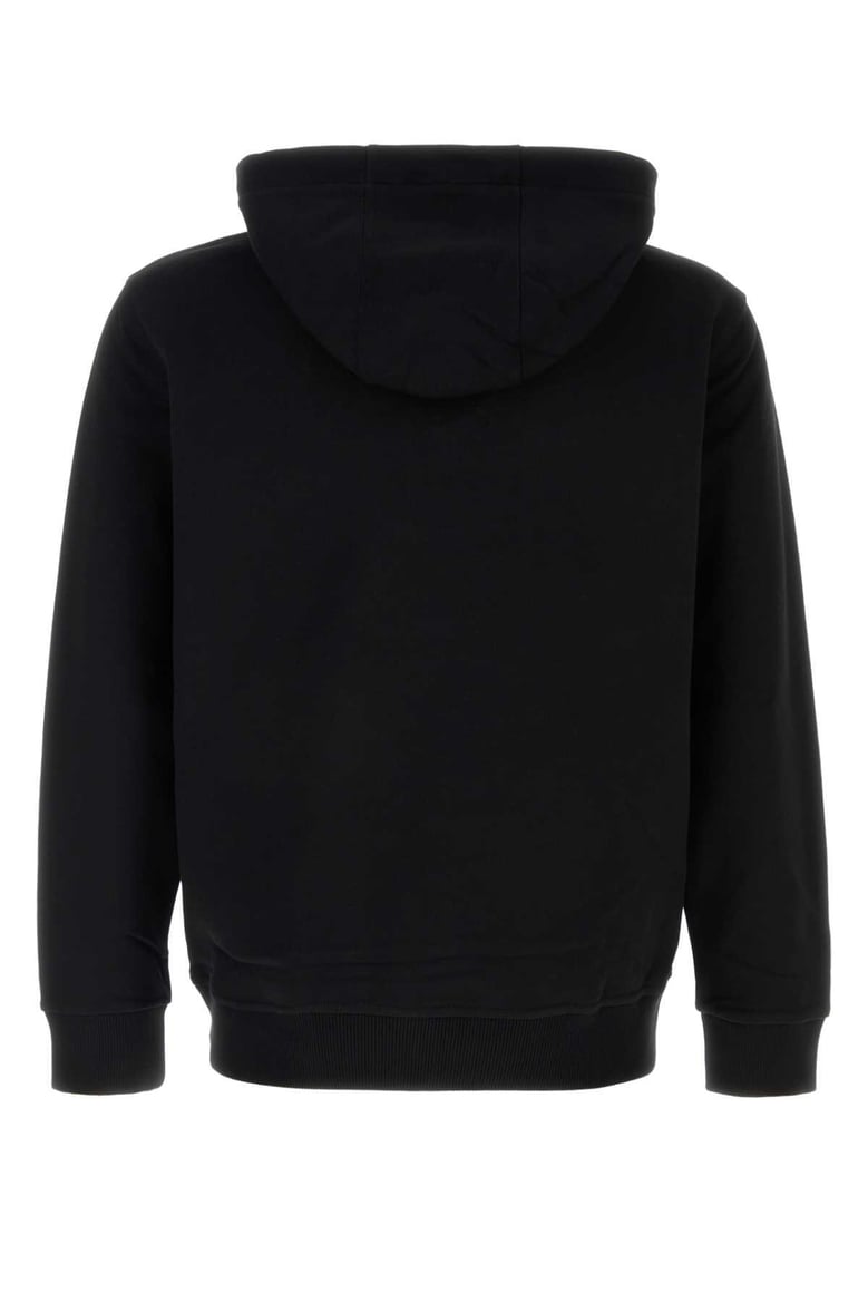 black cotton sweatshirt by Selfnex