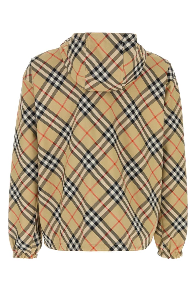 embroidered polyester reversible jacket by Selfnex