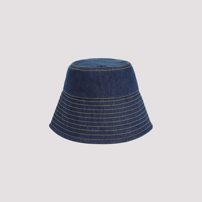 dark blue denim hat by Selfnex