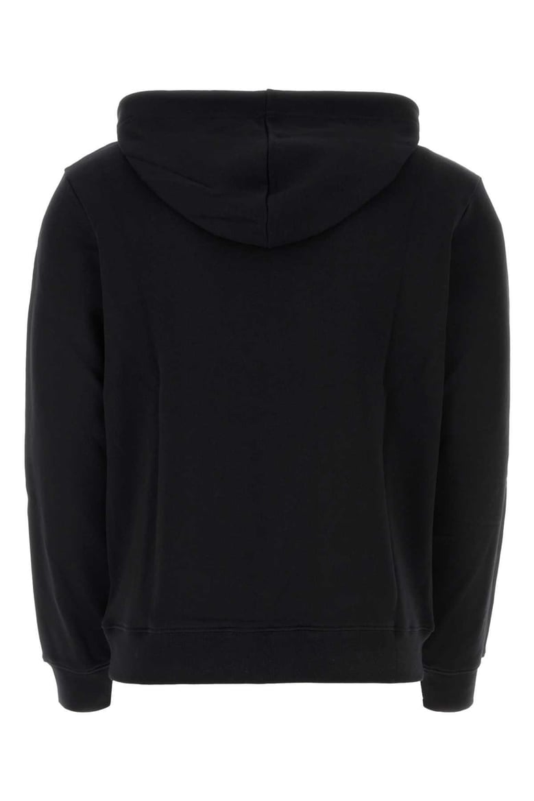 black cotton sweatshirt by Selfnex