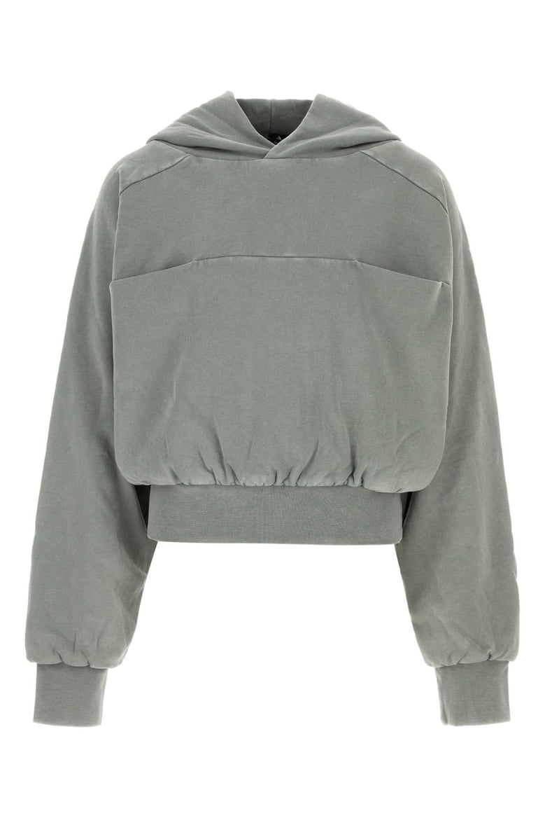 dove grey cotton sweatshirt by Selfnex