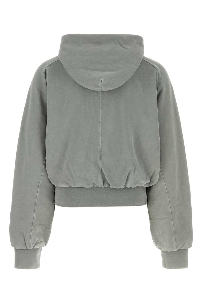dove grey cotton sweatshirt by Selfnex